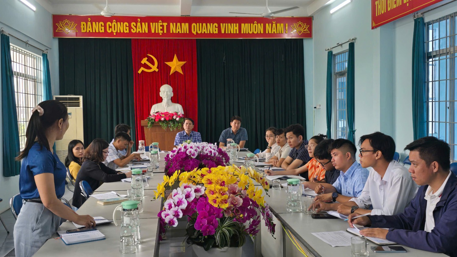 Quang cảnh Họp bàn thống nhất các nội dung tổ chức Hội trại Thủ lĩnh thanh niên tỉnh Phú Yên lần thứ II năm 2025.